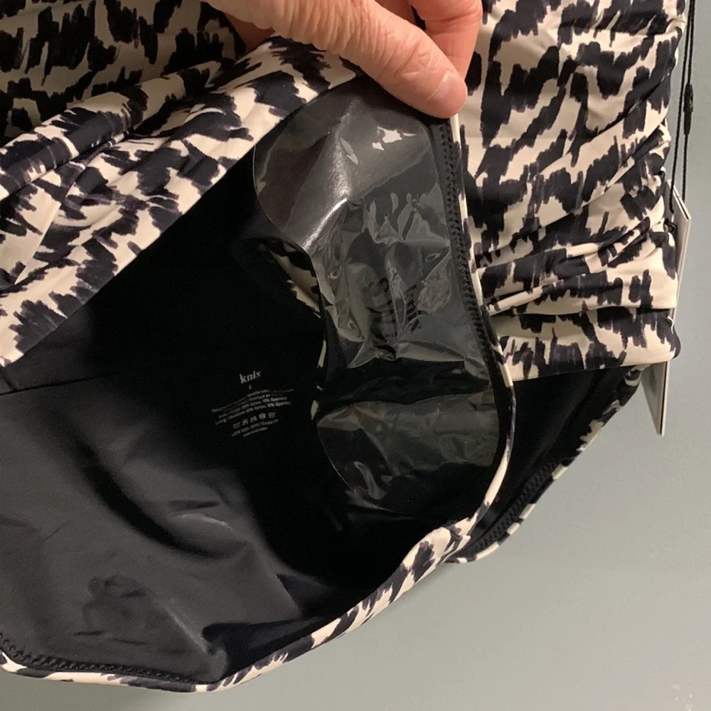 NWT Safari swim scoop top and high rise bottoms L - Picture 10 of 10